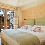 Chalet des Anges, Bedroom 4, twin or super-king